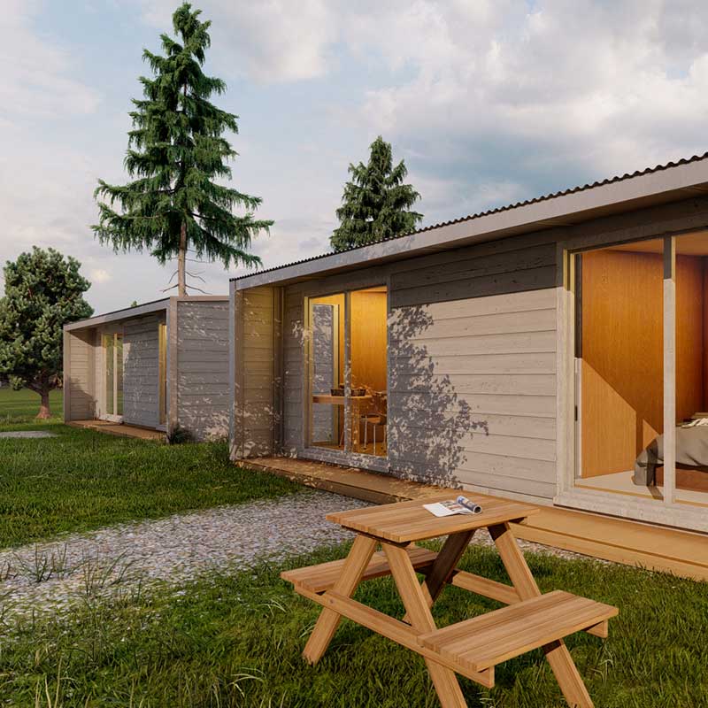 Refugio Cochem 22m2 Paneles SIP