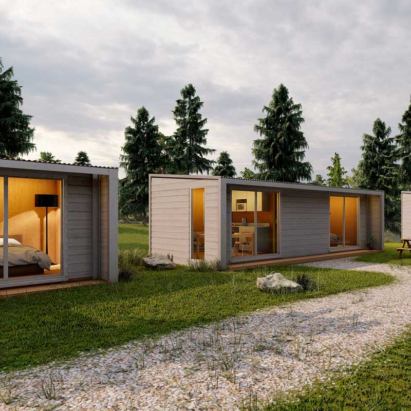 Refugio Cochem 22m2 Paneles SIP