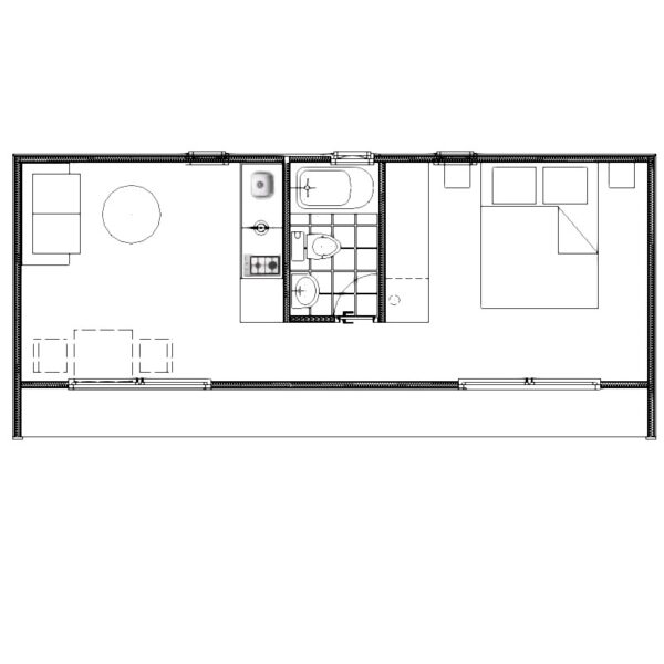 Refugio Munich 28m2 Panel SIP