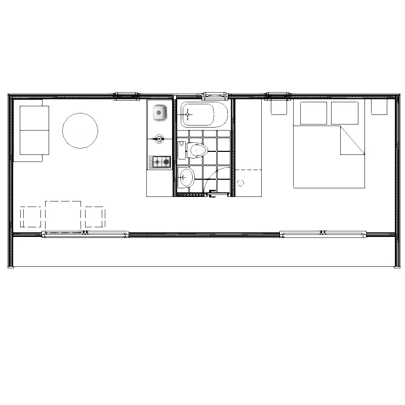 Refugio Munich 28m2 Panel SIP