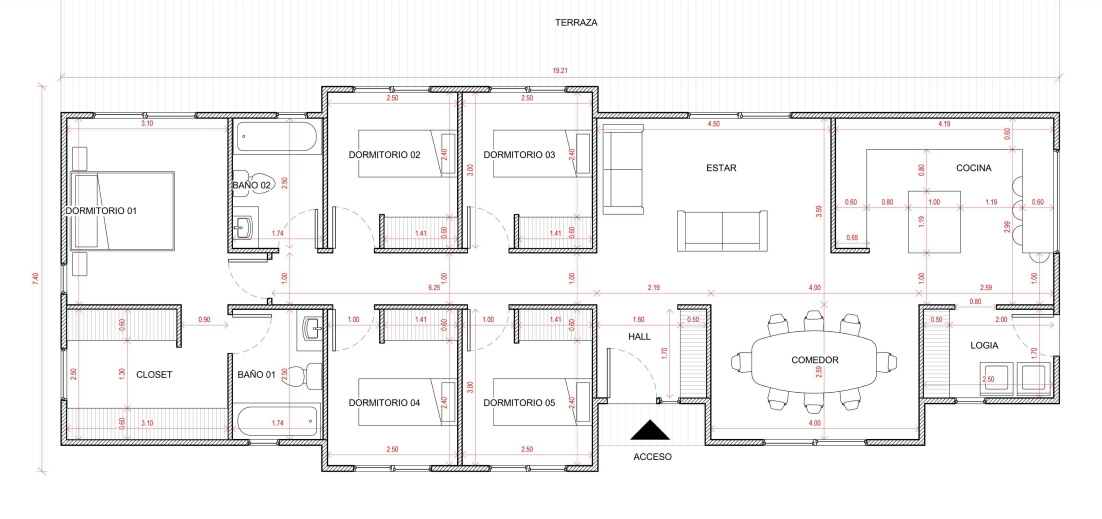 Vivienda David Bahamondes